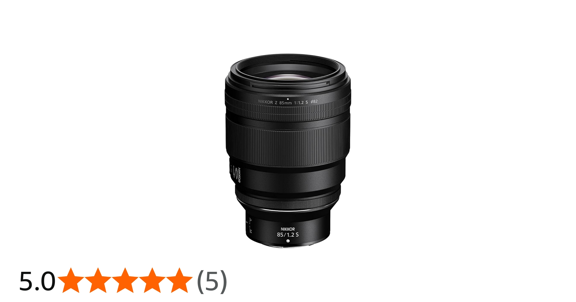 Amazon.co.jp: Nikon 単焦点レンズ NIKKOR Z 85mm f/1.2S Zマウント