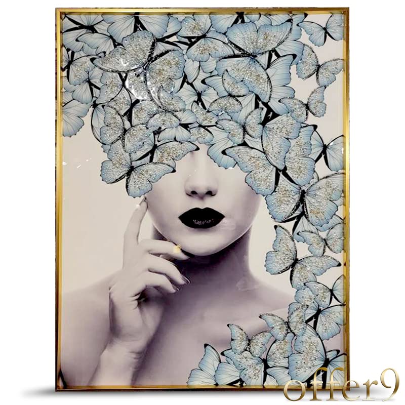 絵画 インテリア 油絵 F6-083611 人物 女性像 絵画 インテリア 油絵 F6