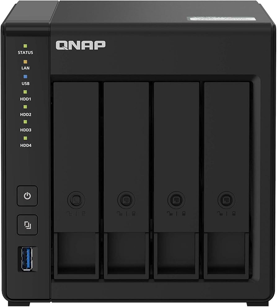 Amazon.com: QNAP TS-451D2-2G 4 Bay 4K Hardware transcoding NAS