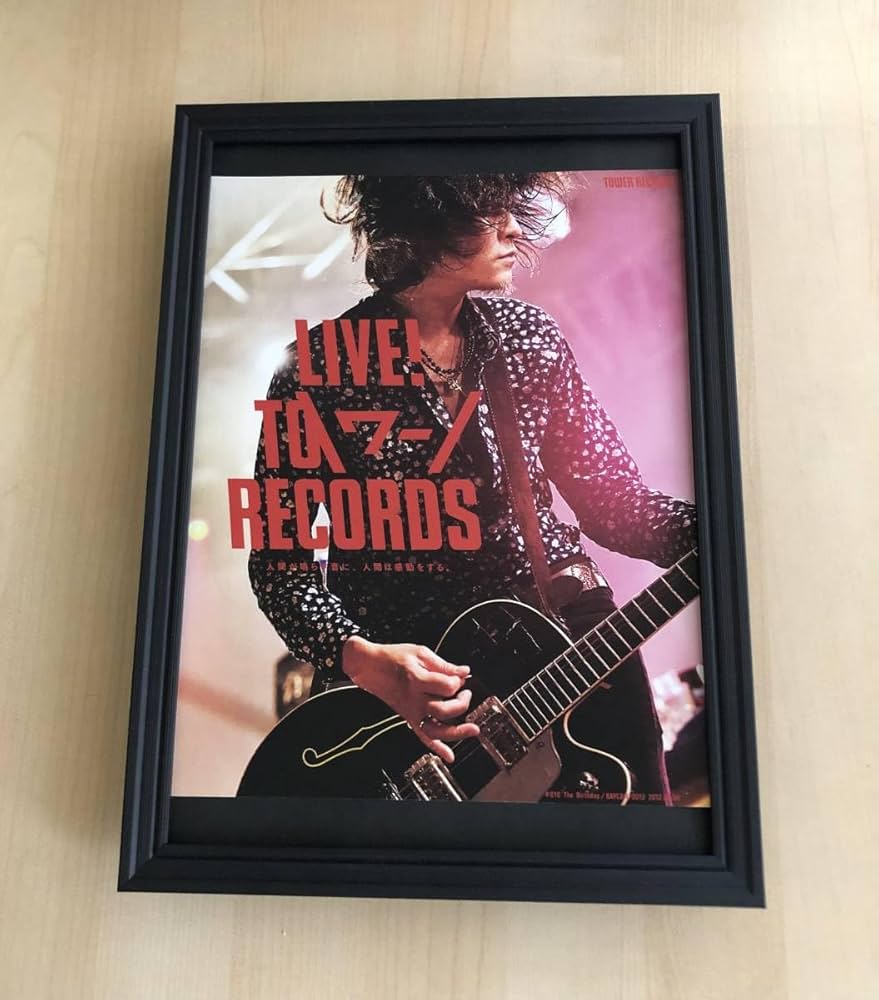 The Birthday チバユウスケ ポスター tower タワレコ nomusicnolife