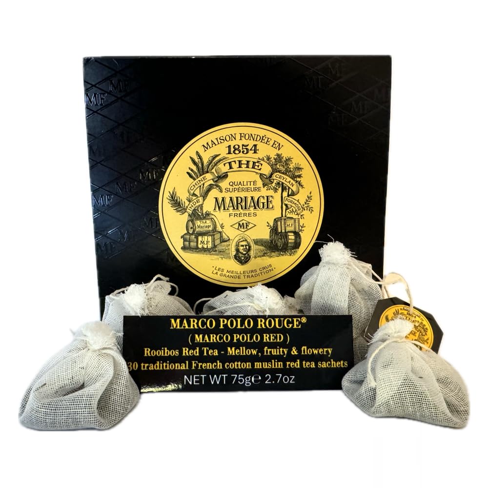 Amazon.com : Mariage Freres Marco Polo Rouge, 30 cotton muslim tea