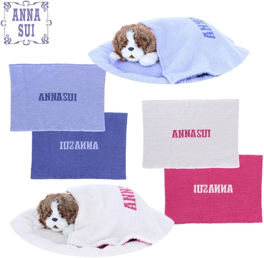 Amazon.co.jp: ANNA SUI アナスイ ブランケット | さらふわ ニット