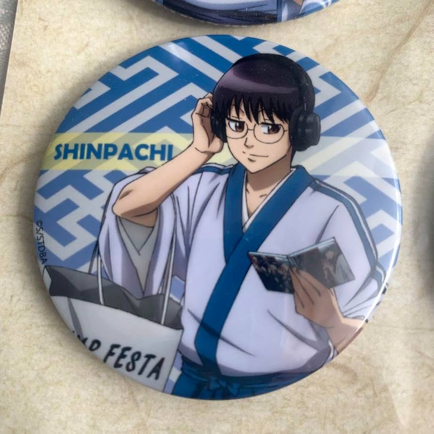 JF2018限定/ 銀魂/会場限定くじ引き缶バッジ/土方/ジャンプフェスタ