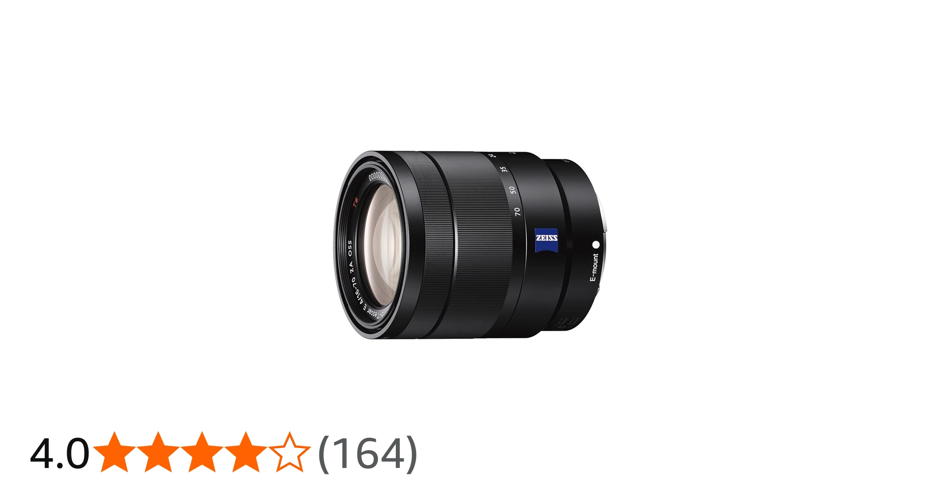 Amazon | SONY 標準ズームレンズ Vario-Tessar T* E 16-70mm F4 ZA OSS