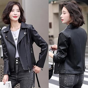 Amazon | [NBLL] レザージャケット レディース シープスキン レザー