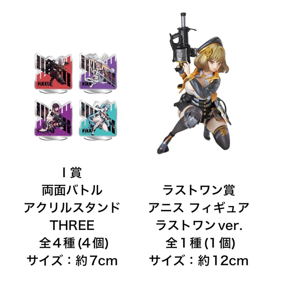 ニケ 一番くじ A B ラストワン セット 一番くじNIKKE A.Bラストワン