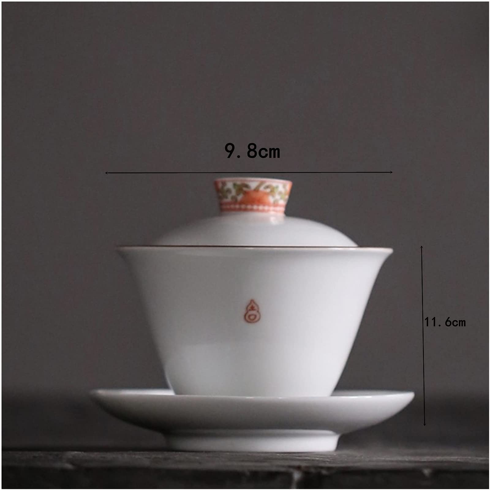 中国古美術品 清の乾隆時代 粉彩人物茶碗セット ティカップ 中国古美術