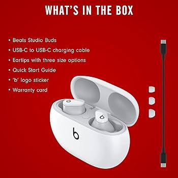 Amazon.com: Beats Studio Buds - True Wireless Noise Cancelling
