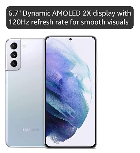 Amazon.com: Samsung Galaxy S21+ 5G Silver : Cell Phones & Accessories