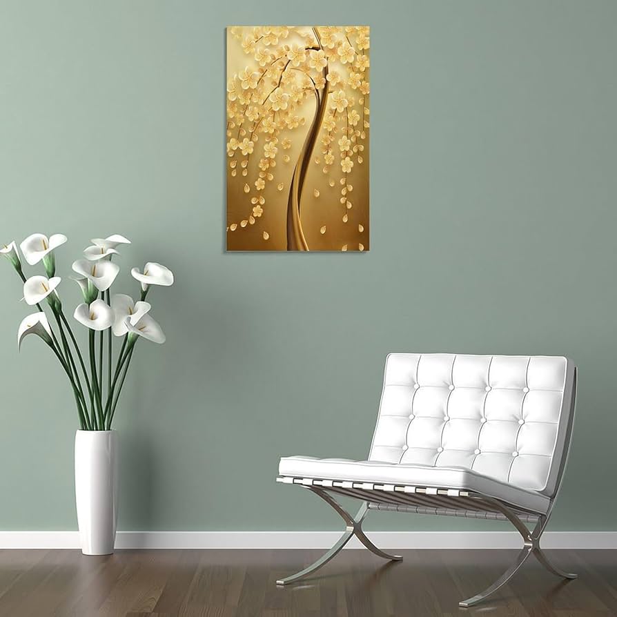 絵画 インテリア 額付(青緑＋金色の枠) 油絵 uF6-120109 静物 果物