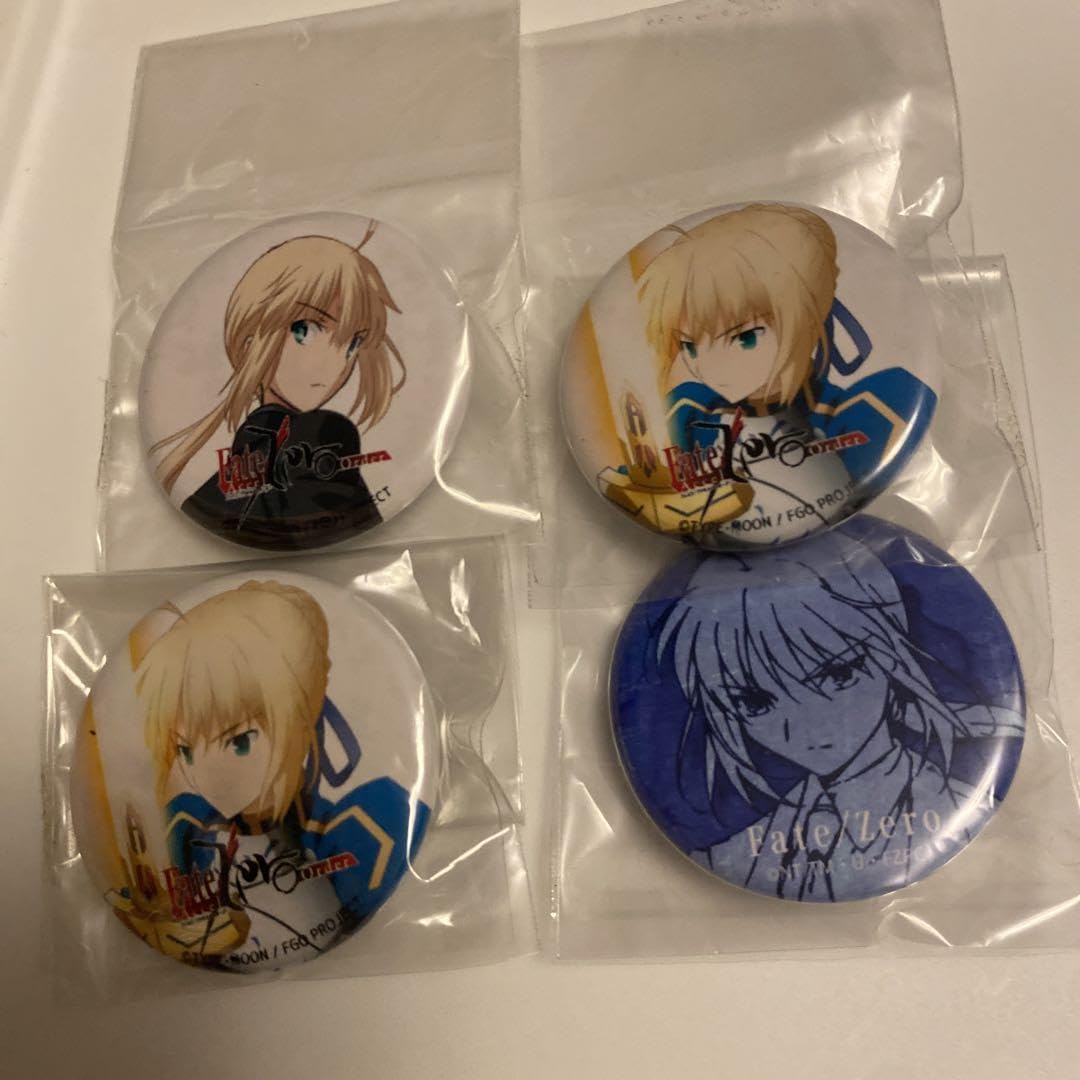 希少 Fate⁄Zero セイバー 缶バッジコレクション - メルカリ