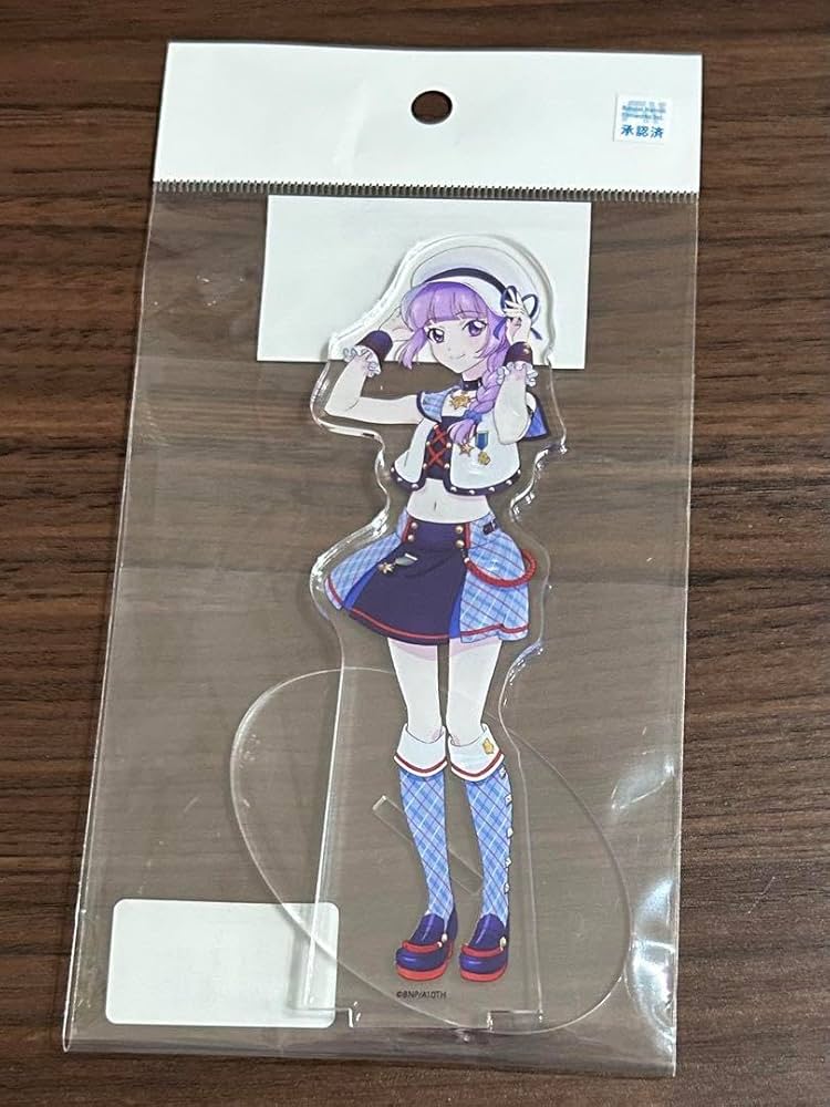 アイカツ 氷上スミレ アクリルキーホルダー アクキー 楽天くじ