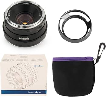 Amazon | Pergear 35mm F1.6 カメラレンズ オリンパス/パナソニック