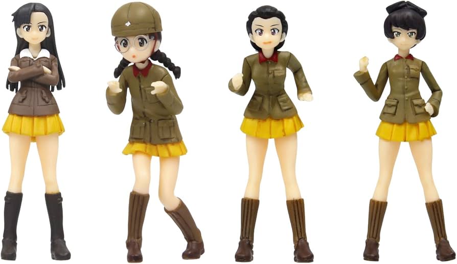Amazon | プラッツ ガールズ&パンツァー最終章 知波単学園 フィギュア