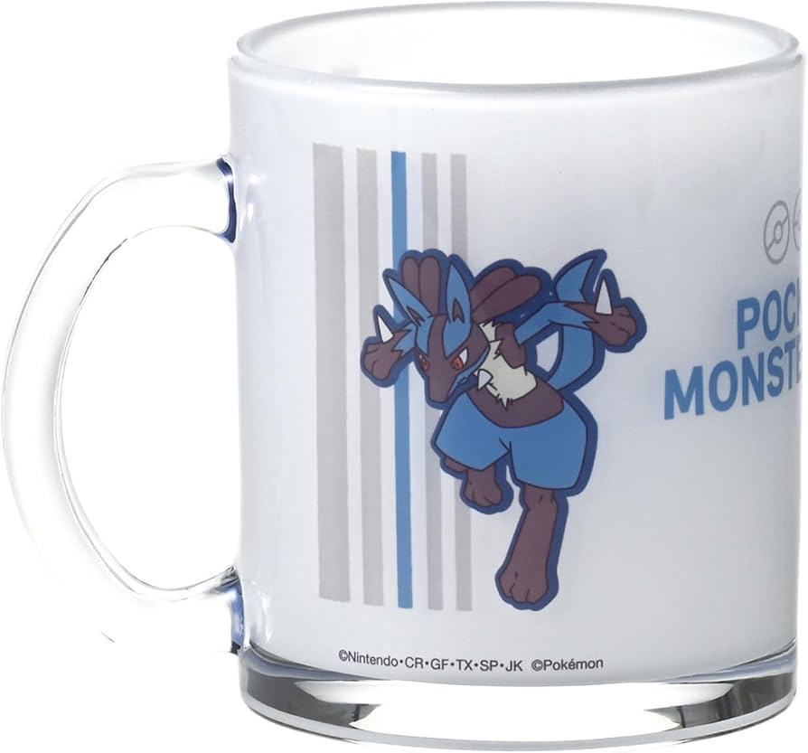 Amazon.co.jp: 「 ポケットモンスター 」 ルカリオ ガラス コップ