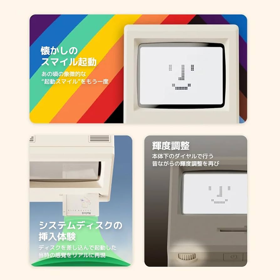 Amazon.co.jp: 1984レトロデザイン デジタル時計｜目覚まし時計