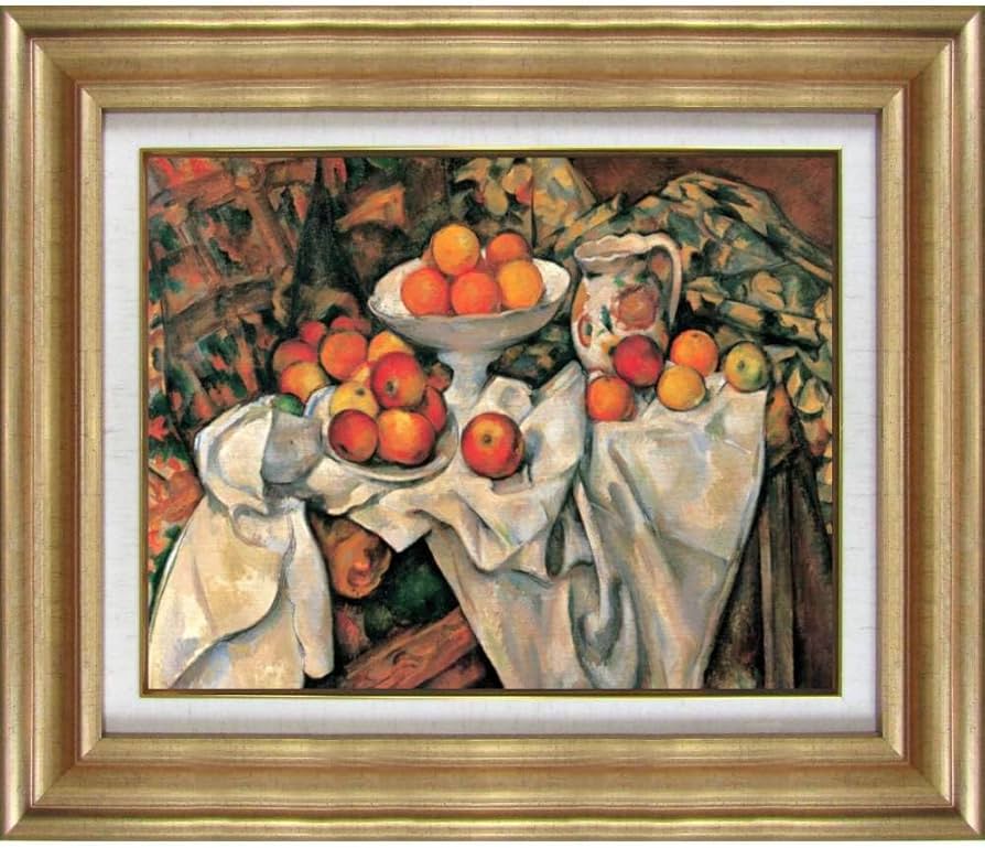 絵画 油絵 原画 一点物 北欧 フルーツ リンゴ SM 絵画 油絵 原画 一点