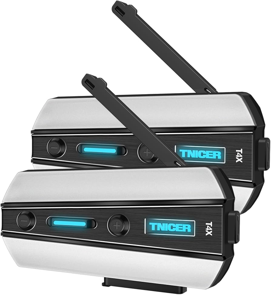 Amazon | TNICER バイク インカム T4X インカム ENCノイズキャンセル