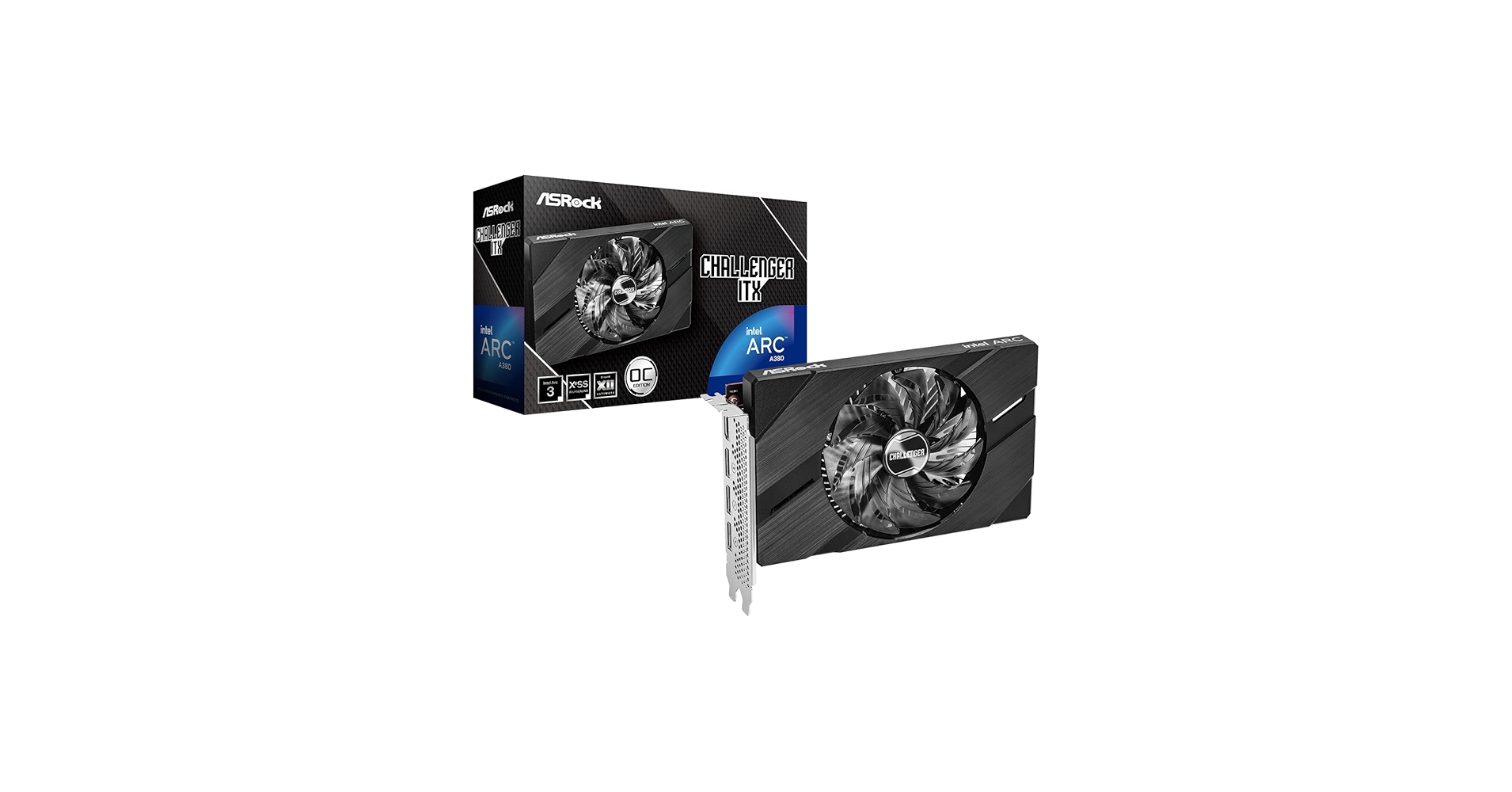 Amazon.com: ASRock Intel Arc A380 Challenger ITX 6GB OC Graphics