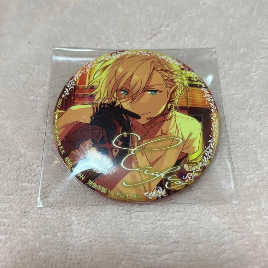 あんスタ AGF 眼鏡 メガネ 缶バッジ キャラバッジ 天祥院英智 英智