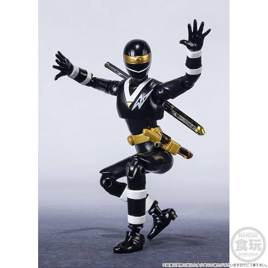 ⚠️レア コンプリート 忍者戦隊カクレンジャー ミニソフビ 食玩 5種