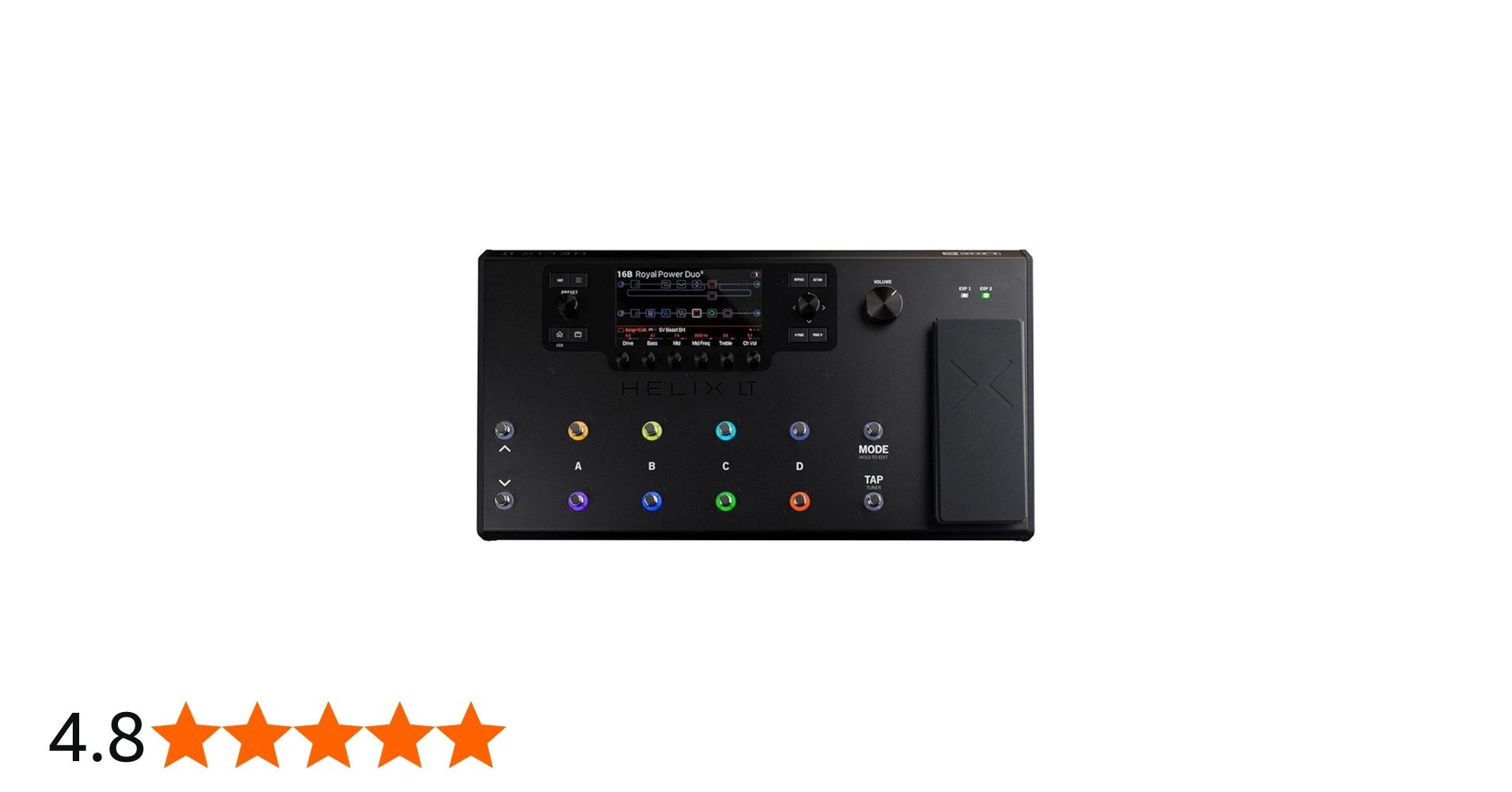 Amazon | Line 6 アンプシミュレーター HELIX LT | エフェクター