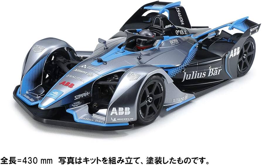 Amazon.com: TAMIYA 1/10 Formula E Gen2 Championship Livery 4 Wheel
