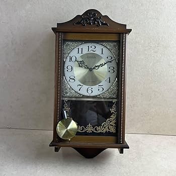 Amazon.co.jp: d202601シチズン CITIZEN 柱時計 掛時計 振り子時計