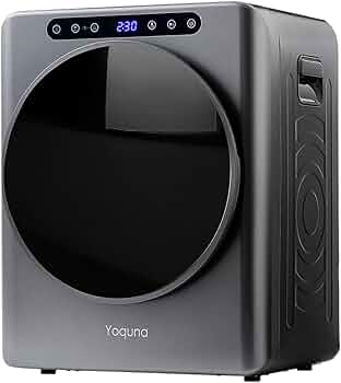 Amazon | Yoquna (ヨクナ) ムーンドライ 衣類乾燥機 容量3kg ホワイト