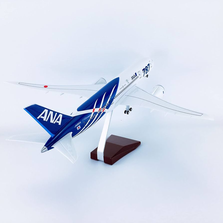 Amazon.co.jp: 16.9 インチ 1:130 モデル ジェット飛行機モデル ANA