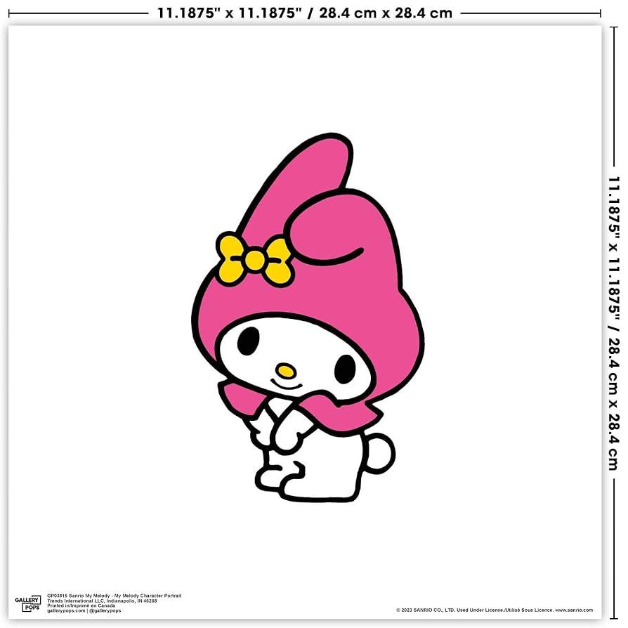 Backside works. × ハローキティ アートポスターB Backside works