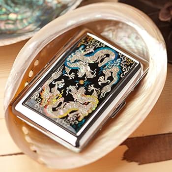 Amazon.co.jp: 螺鈿細工 龍・ドラゴンデザイン ステンレススチール