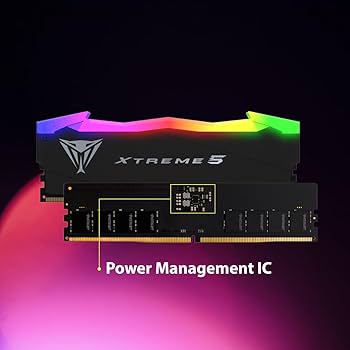 Patriot Viper Xtreme 5 RGB DDR5 RAM 32GB (2X16GB) 8000MHz CL38