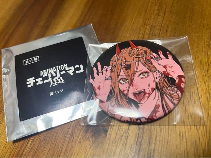 チェンソーマン展 缶バッジ チェンソーマン展 缶バッジ パワー