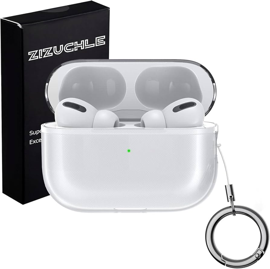 Amazon | ZIZUCHLE【2025 モデル】AirPods Pro 3 ケース 透明 TPU 製