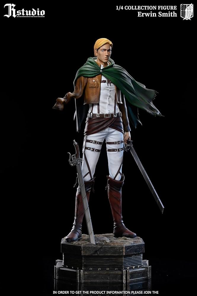 進撃の巨人 エルヴィン·スミ リヴァイ ガレージキット ガレキ スタチュー③
