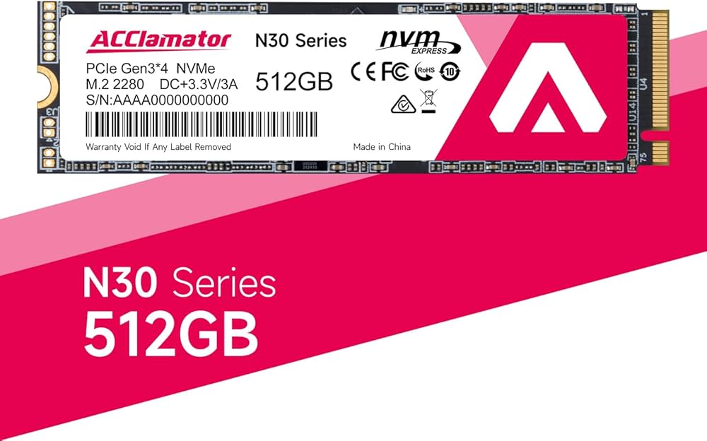 Amazon.co.jp: 512GB SSD M.2 2280 内蔵 SSD 3D TLC NAND採用 PCIe3.0
