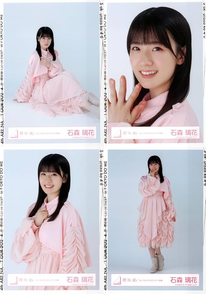 櫻坂46石森璃花 2025浴衣（最新）生写真 直筆サイン入り ウエスト 櫻坂