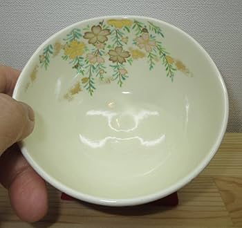 Amazon | 【逢絢亭】茶道具 茶碗 抹茶茶碗 京焼 仁清 枝垂桜の図 文月