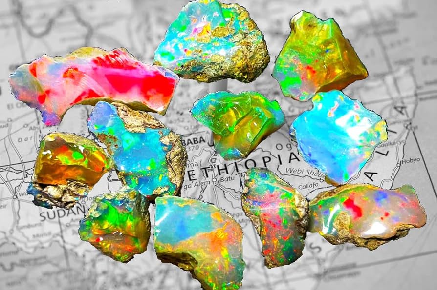 Amazon | Tokyo Science 天然鉱物標本「エチオピア・オパール