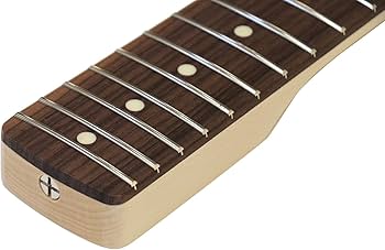 Amazon.co.jp: SCUD エレキギターネック ハーフパドル(ヘッド未加工