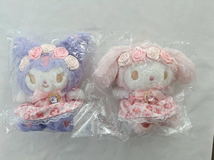 レア サンリオ マイメロ マイメロディ リズリサ マスコット ぬいぐるみ