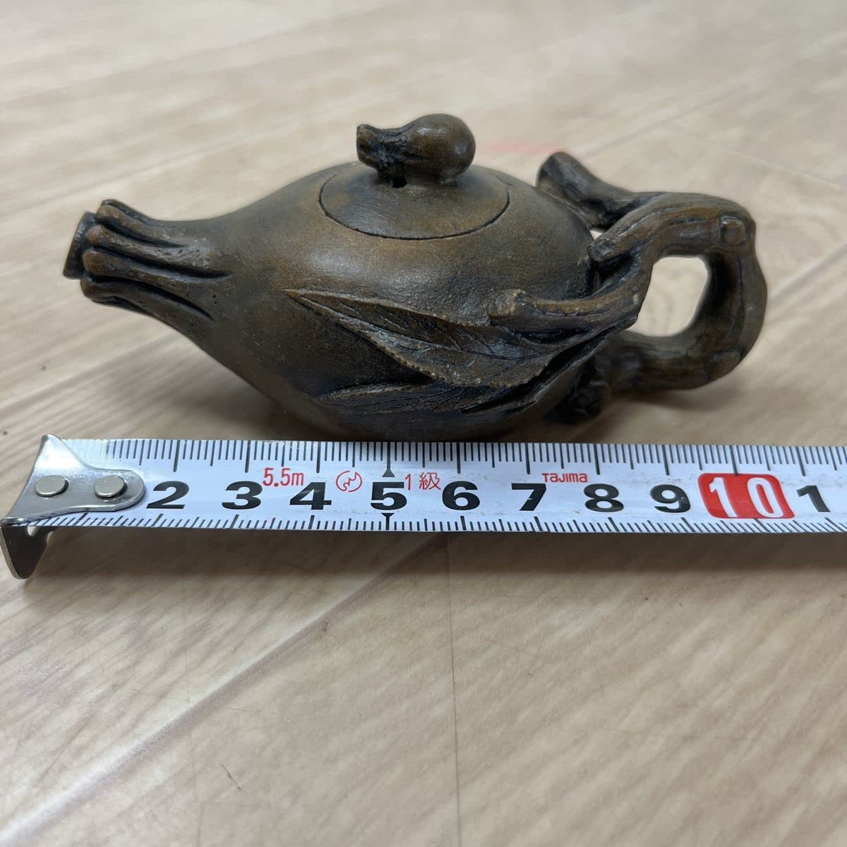 水滴□サザエ型 急須 栄螺 神田川 大勝 書道道具 古美術 時代物 骨董品□