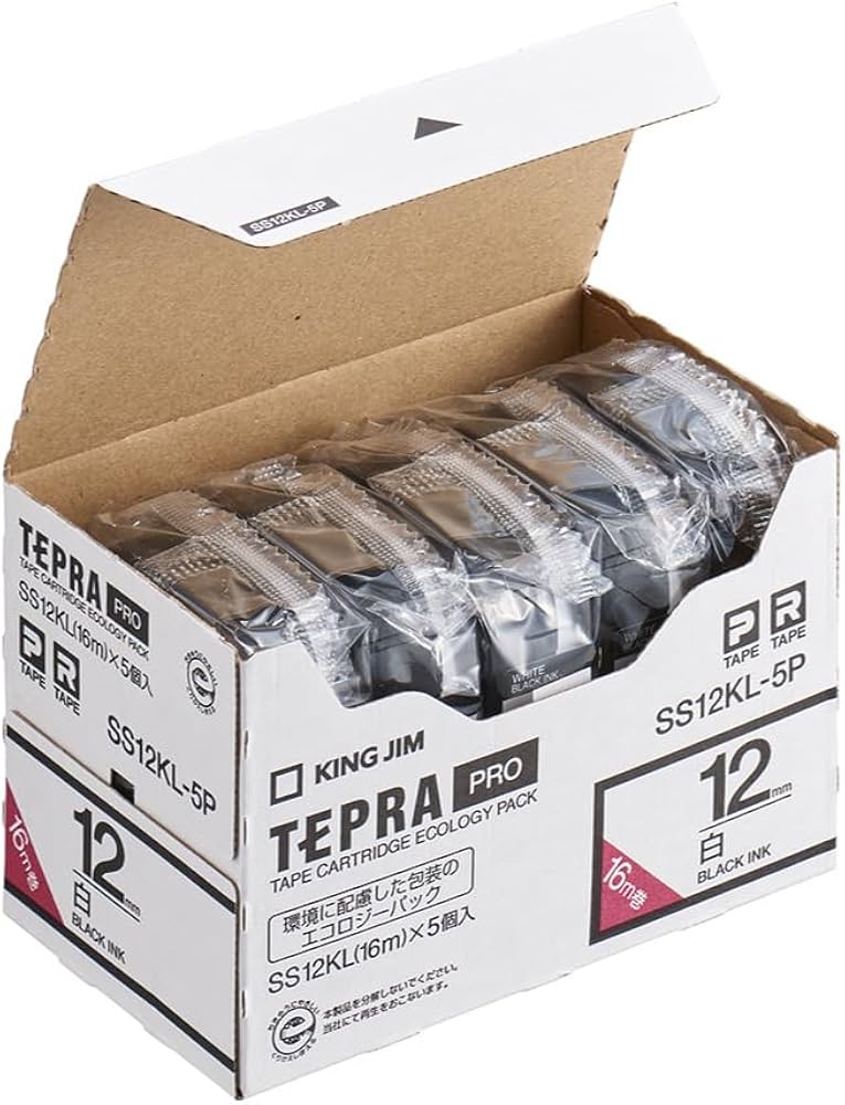 Amazon | キングジム 【純正】 テプラPROテープカートリッジ エコ