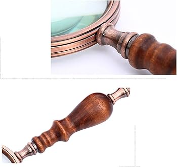 Amazon.co.jp: ビンテージ虫眼鏡 - 写真 アンティークの虫眼鏡10X