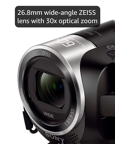 Amazon.com: Sony Videocámara manual HDRCX405 grabadora de video HD