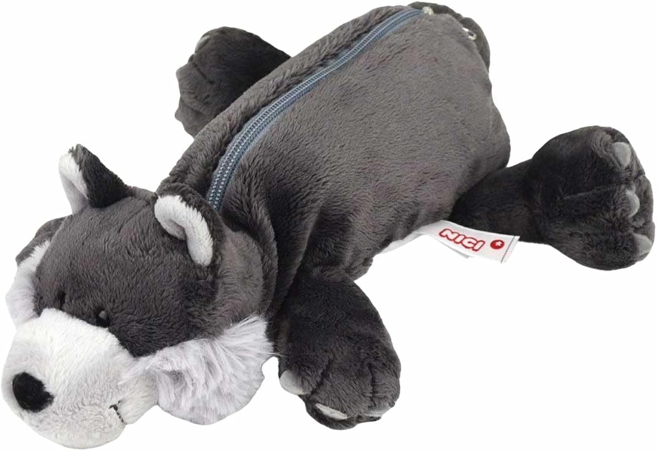 Amazon | [NICI] フィギュアペンポーチ オオカミ | ペンケース