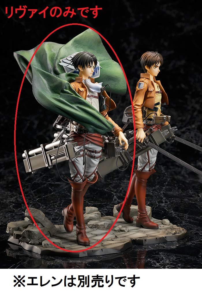 Amazon.co.jp: 進撃の巨人 リヴァイ 1/7スケール PVC&ABS製塗装済み