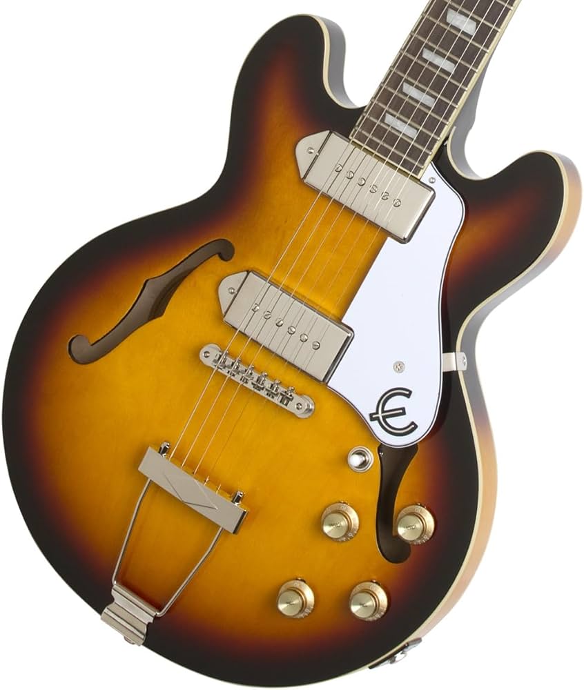 Amazon | Epiphone/Casino Coupe Vintage Sunburst (VS) エピフォン