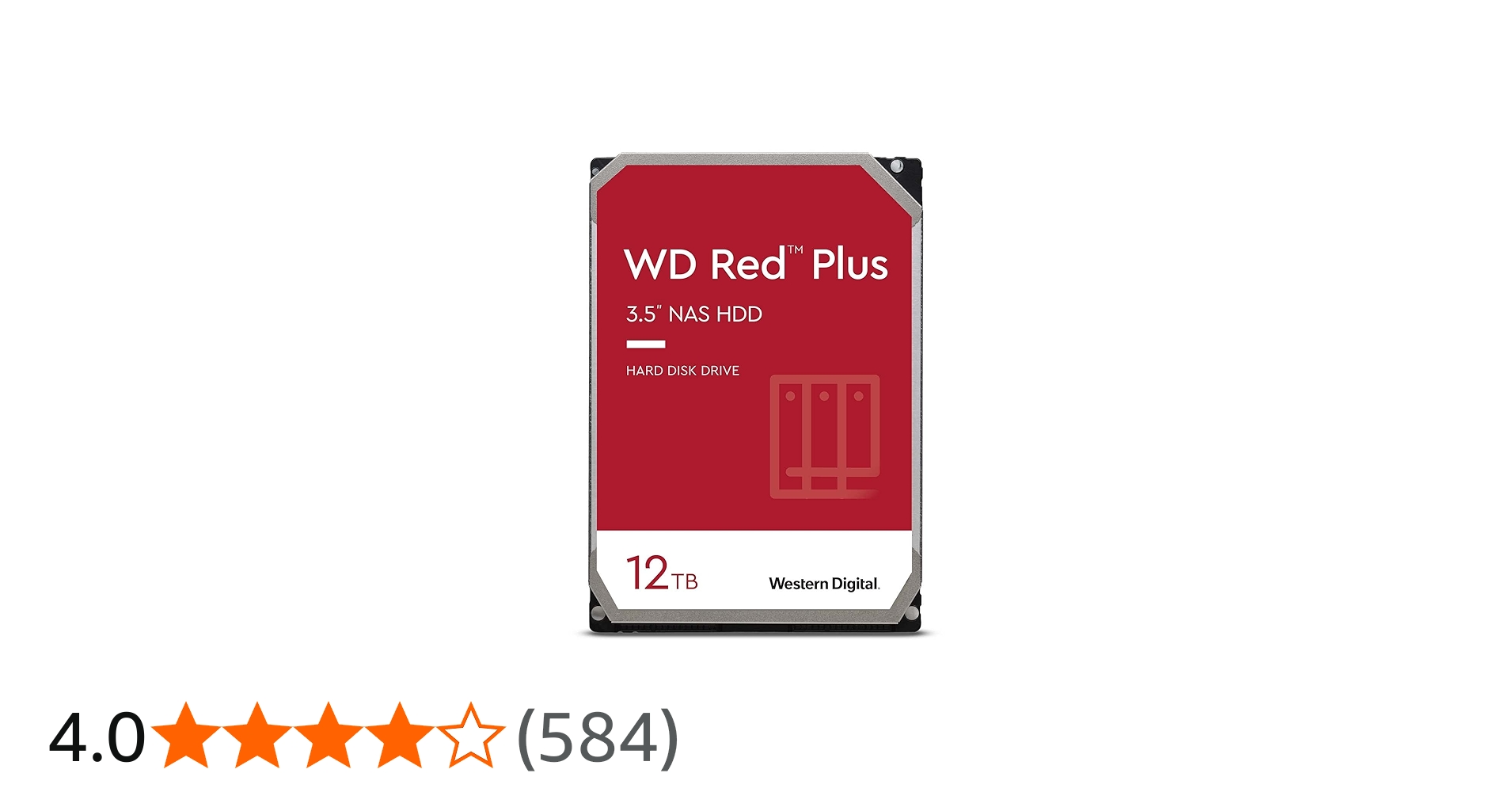 WD Red 12TB NAS用HDD WDC WD120EFAX Western Digital、「WD Red」「WD